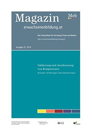 VALIDIERUNG UND ANERKENNUNG VON KOMPETENZEN. KONZEPTE, ERFAHRUNGEN, HERAUSFORDERUNGEN | 9783743188914