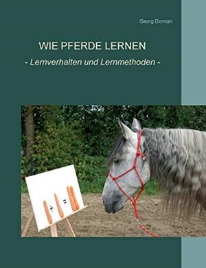 WIE PFERDE LERNEN | 9783750482500 | DOMIAN, GEORG
