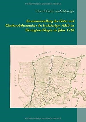 ZUSAMMENSTELLUNG DER GUTER UND GLAUBENSBEKENNTNISS | 9783749485680 | VON SCHLESINGER, EDWARD ONDREJ