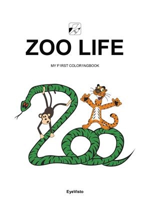 EYEVISTO: ZOO LIFE COLORINGBOOK | 9783750492783 | KOCH, TORSTEN