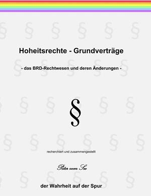 HOHEITSRECHTE - GRUNDVERTRÄGE | 9783748171959 | SEE, PETER VOM