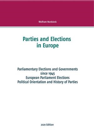 PARTIES AND ELECTIONS IN EUROPE | 9783750481343 | NORDSIECK, WOLFRAM