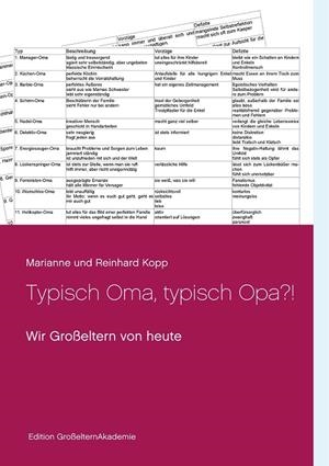 TYPISCH OMA, TYPISCH OPA?! | 9783749471973 | KOPP, MARIANNE / KOPP, REINHARD
