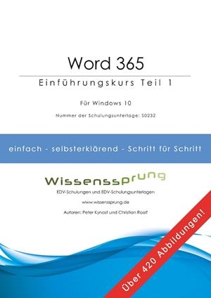 WORD 365 - EINFÜHRUNGSKURS TEIL 1 | 9783749477999 | KYNAST, PETER / ROOLF, CHRISTIAN