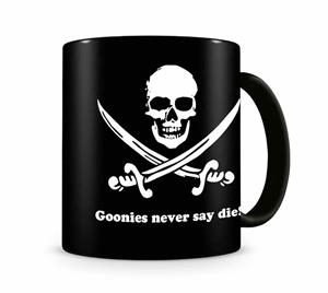 NEVER SAY DIE TAZA CERAMICA THE GOONIES | 8436535277907