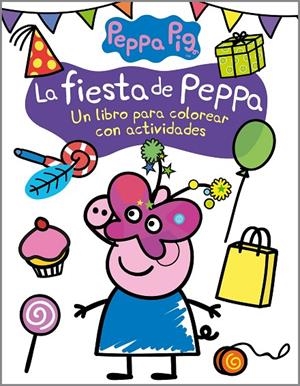 FIESTA DE PEPPA, LA (ACTIVIDADES PARA COLOREAR) | 9788448858063 | HASBRO/EONE