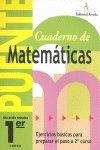 PUENTE 1 EP CUADERNO DE MATEMÁTICAS | 9788478874491