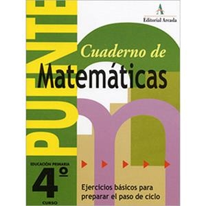 PUENTE 4 EP CUADERNO DE MATEMÁTICAS | 9788478874118