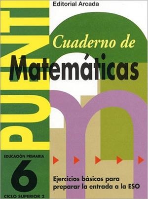 PUENTE 6 EP CUADERNO DE MATEMÁTICAS | 9788478871995