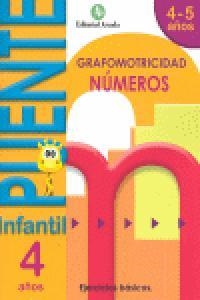 PUENTE INFANTIL 4 AÑOS   NÚMEROS | 9788478875542