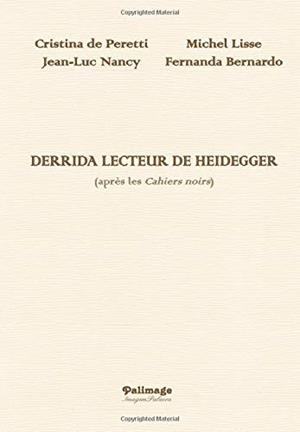 DERRIDA LECTEUR DE HEIDEGGER | 9789897032097 | LISSE, MICHEL
