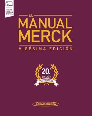 MANUAL MERCK (20 ED) | 9789500696326 | ROBERT S. PORTER/JUSTIN L. KAPLAN/RICHARD B. LYNN/MADHAVI T. REDDY