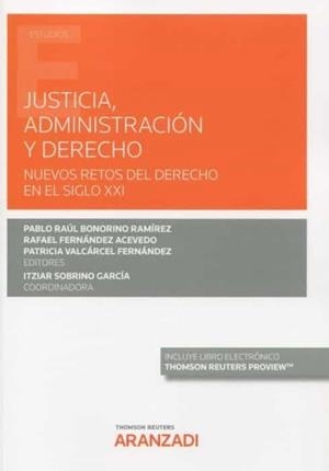 JUSTICIA ADMINISTRACION Y DERECHO | 9788413458861 | BONORINO RAMIREZ, PABLO