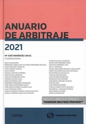 ANUARIO DE ARBITRAJE 2021 DUO | 9788413461496 | MENENDEZ ARIAS