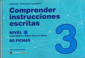 COMPRENDER INSTRUCCIONES ESCRITAS NIVEL 3 | 9788498964639 | JARQUE GARCIA, JESÚS