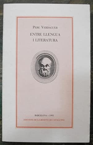 ENTRE LLENGUA I LITERATURA | 9788472569355 | VERDAGUER, PERE