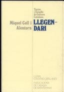 LLEGENDARI, OBRES IV | 9788472569553 | COLL I ALENTORN, MIQUEL