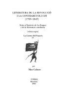 LITERATURA DE LA REVOLUCIÓ I LA CONTRAREVOLUCIÓ (1789-1849), II (2 VOLUMS) | 9788472567948 | CAHNER, MAX