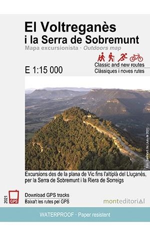 MAPA EL VOLTREGANÈS I LA SERRA DE SOBREMUNT | 9788409314973