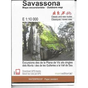 MAPA EXCURSIONISTA SAVASSONA | 9788409314980