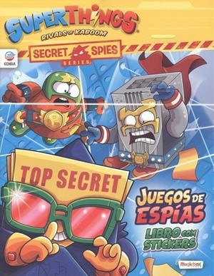 LIBRO DE STICKERS SUPERZINGS SECRET SPIES SERIES - ESPAÑA | 9788412263305