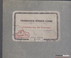 CUADERNO DE CAMPO | 9788412177824 | FERRER LERÍN, FRANCISCO