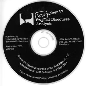 APPROACHES TO CRITICAL DISCOURSE ANALYSIS | 9788437061535 | VARIOS AUTORES