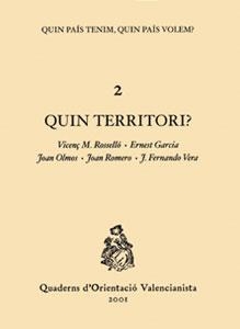 QUIN TERRITORI? | 9788437053288 | GARCIA, ERNEST / OLMOS LLORENS, JOAN / ROMERO GONZÁLEZ, JOAN / ROSSELLÓ I VERGER, VICENÇ M. / VERA, 
