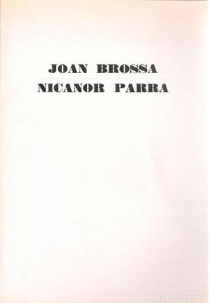 JOAN BROSSA / NICANOR PARRA | 9788437009209 | VARIOS AUTORES