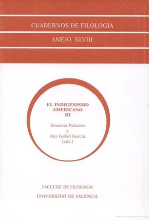 INDIGENISMO AMERICANO (III), EL | 9788437053363 | VARIOS AUTORES