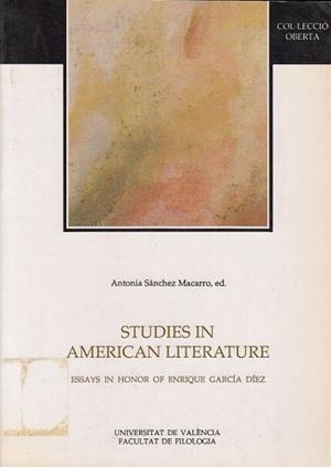 STUDIES IN AMERICAN LITERATURE | 9788437007861 | VARIOS AUTORES