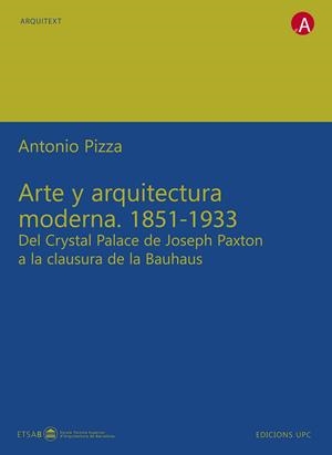 ARTE Y ARQUITECTURA MODERNA (1851-1933) | 9788483012888 | PIZZA DE NANNO, ANTONIO