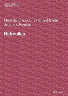 HIDRÀULICA | 9788483018217 | SÁNCHEZ-JUNY, MARTÍ / BLADÉ, ERNEST / PUERTAS, JERÓNIMO