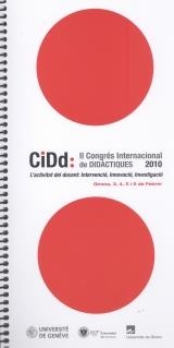 CIDD: II CONGRÉS INTERNACIONAL DE DIDÀCTIQUES 2010 | 9788484583059 | DIVERSOS AUTORS