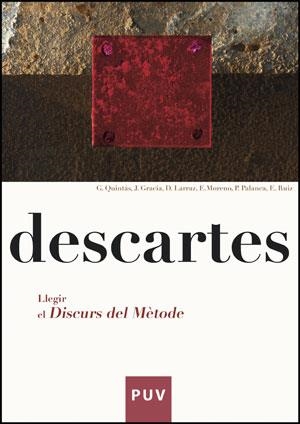 DESCARTES. LLEGIR EL DISCURS DEL MÈTODE | 9788437075402 | GRACIA, JAVIER