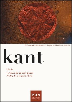 KANT. LLEGIR LA CRÍTICA DE LA RAÓ PURA | 9788437076027 | CAMACHO, PAULA
