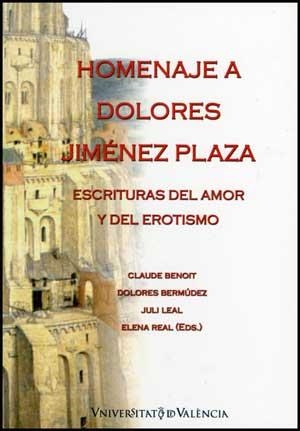 HOMENAJE DE DOLORES JIMÉNEZ PLAZA | 9788437073736 | VARIOS AUTORES