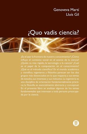 ¿QUO VADIS CIENCIA? | 9788498805741