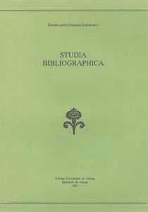 STUDIA BIBLIOGRAPHICA | 9788460078883 | VARIOS AUTORES