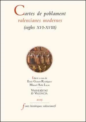 CARTES DE POBLAMENT VALENCIANES MODERNES | 9788437097572 | VARIOS AUTORES