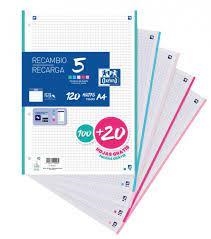 RECANVI OXFORD 5 COLORS PASTEL | 8412771037178