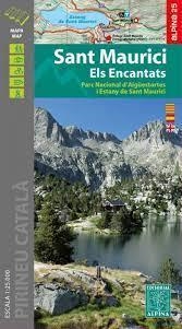 SANT MAURICI – ELS ENCANTATS : MAPA-GUIA [2021] | 9788480908603 | EDITORIAL ALPINA
