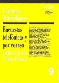 ENCUESTAS POR TELÉFONO Y POR CORREO | 9788474761849 | TORRENTE, DIEGO/BOSCH, JOSEP LLUIS C.