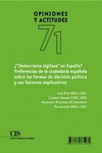 DEMOCRACIA SIGILOSA EN ESPAÑA | 9788474765984 | FONT, JOAN