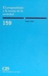 PRAGMATISMO Y LA TEORIA DE LA SOCIEDAD | 9788474762648 | JOAS