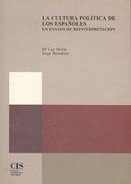 CULTURA POLITICA ESPAÑOLES | 9788474762150 | MORAN
