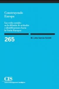 CONSTRUYENDO EUROPA | 9788474764727 | GARCIA FAROLDI, MARIA LIVIA