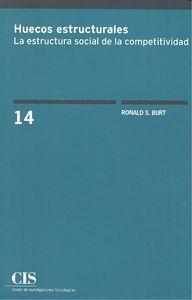 HUECOS ESTRUCTURALES | 9788474766745 | BURT, RONALD S.