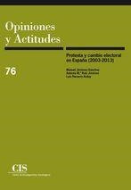 PROTESTA Y CAMBIO ELECTORAL EN ESPAÑA 2003-2013 | 9788474767872 | JIMENEZ-SANCHEZ, MANUEL / RUIZ JIMENEZ, A.