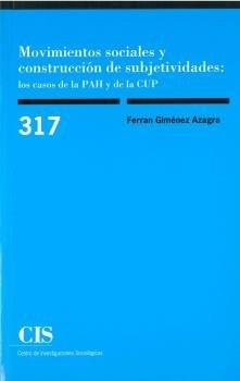 MOVIMIENTOS SOCIALES Y CONSTRUCCION DE SUBJETIVIDADES | 9788474768176 | GIMÉNEZ AZAGRA, FERRAN